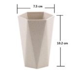 Diamond Shaped Multifunctional Tumbler Cup Set – 4 Pieces - Image 5