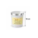 10cm Aromatherapy Jar Candle with Silver Lid and Gold Foil Enjoy Your Life Label for Home Fragrance and Relaxation - Image 9