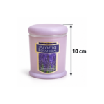 10cm Scented Jar Candle with Rounded Domed Lid and Gold-Framed Botanical Label for Home Fragrance and Decor - Image 12