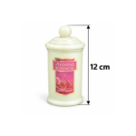 12cm Apothecary Style Scented Jar Candle with Ball Knob Lid and Botanical Label for Home Fragrance and Decor - Image 4
