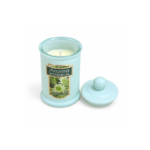 12cm Apothecary Style Scented Jar Candle with Ball Knob Lid and Botanical Label for Home Fragrance and Decor - Image 5
