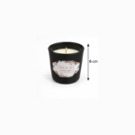 6cm Mini Scented Candle Cup with Floral Border Label and Tapered Votive Style Design for Home Fragrance and Gifting - Image 3