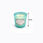 6cm Mini Scented Candle Cup with Floral Border Label and Tapered Votive Style Design for Home Fragrance and Gifting - Image 6