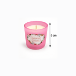 6cm Mini Scented Candle Cup with Floral Border Label and Tapered Votive Style Design for Home Fragrance and Gifting - Image 12