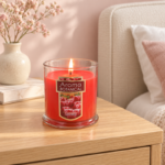 11cm Aroma Botanical Glass Jar Scented Candle with Thick Base and Shield Flower Label for Home Fragrance - Image 11