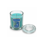 11cm Aroma Botanical Glass Jar Scented Candle with Thick Base and Shield Flower Label for Home Fragrance - Image 6