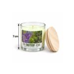 7cm Botanical Label Jar Candle with Wood Grain Lid and Sealing Ring in Four Scents for Home Fragrance and Gifting - Image 7
