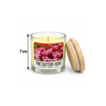 7cm Botanical Label Jar Candle with Wood Grain Lid and Sealing Ring in Four Scents for Home Fragrance and Gifting - Image 9
