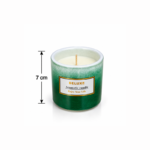 7cm Ombre Glaze Pot Aromatic Candle with Gold Framed Deluxe Label for Home Decor and Gifting - Image 2