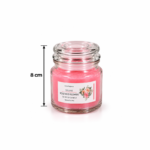 8cm Soy Wax Scented Jar Candle with Clear Stacked Lid and Botanical Label for Home Fragrance and Gifting - Image 7