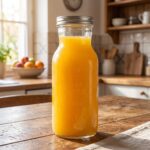 Square Glass Bottle with Lid - Amazing Clear Glass Canister with Silver Screw Cap Perfect for Juice Milk and Pantry Storage - Image 7