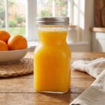 Square Glass Bottle with Lid - Amazing Clear Glass Canister with Silver Screw Cap Perfect for Juice Milk and Pantry Storage - Image 4